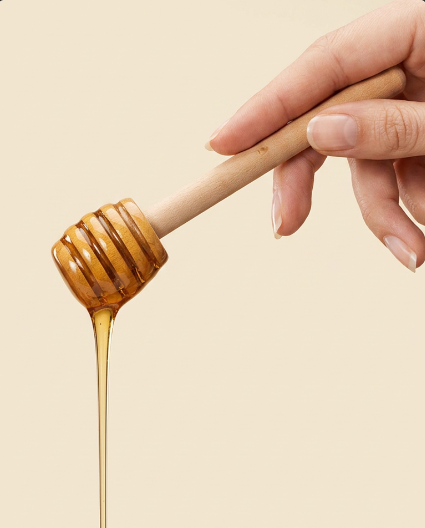 Wooden Honey Dipper