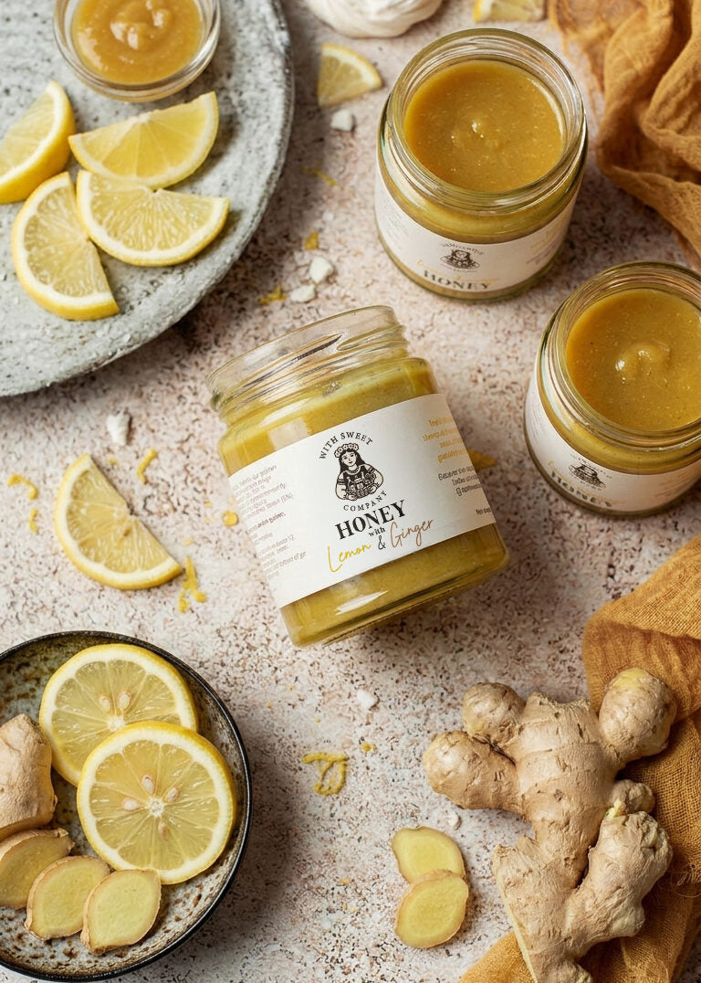Honey with Lemon & Ginger