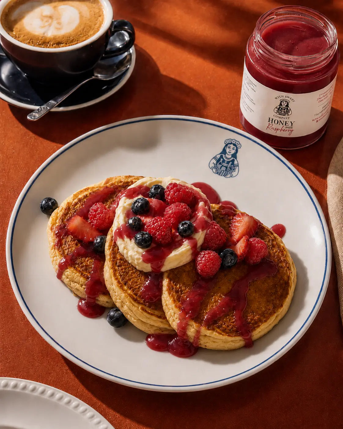 Honey with Raspberry